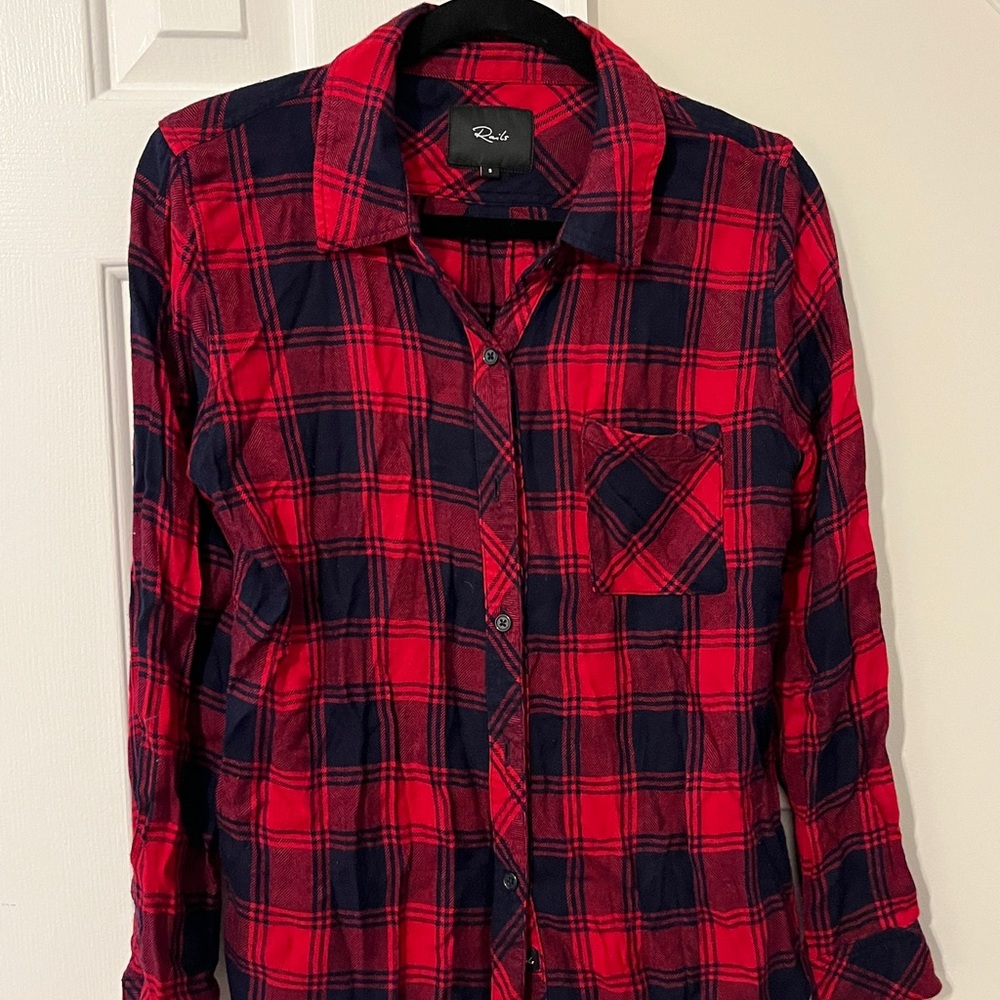 Red Plaid Rails Shirt